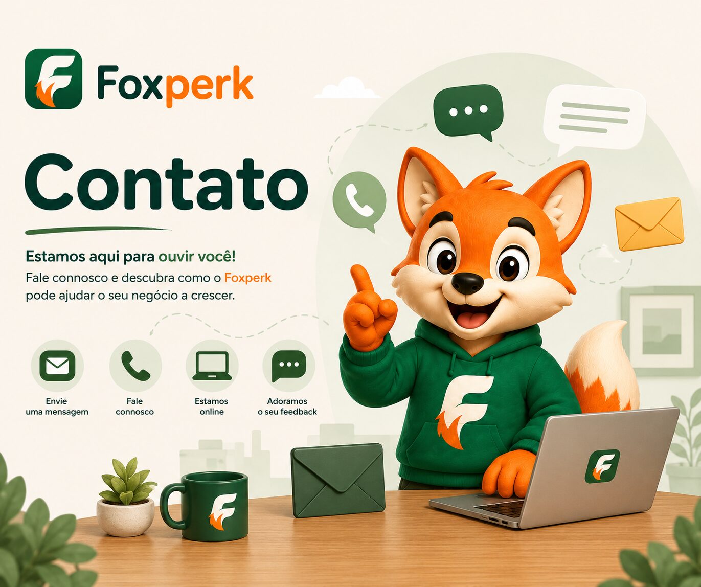 Foxperk - Contato