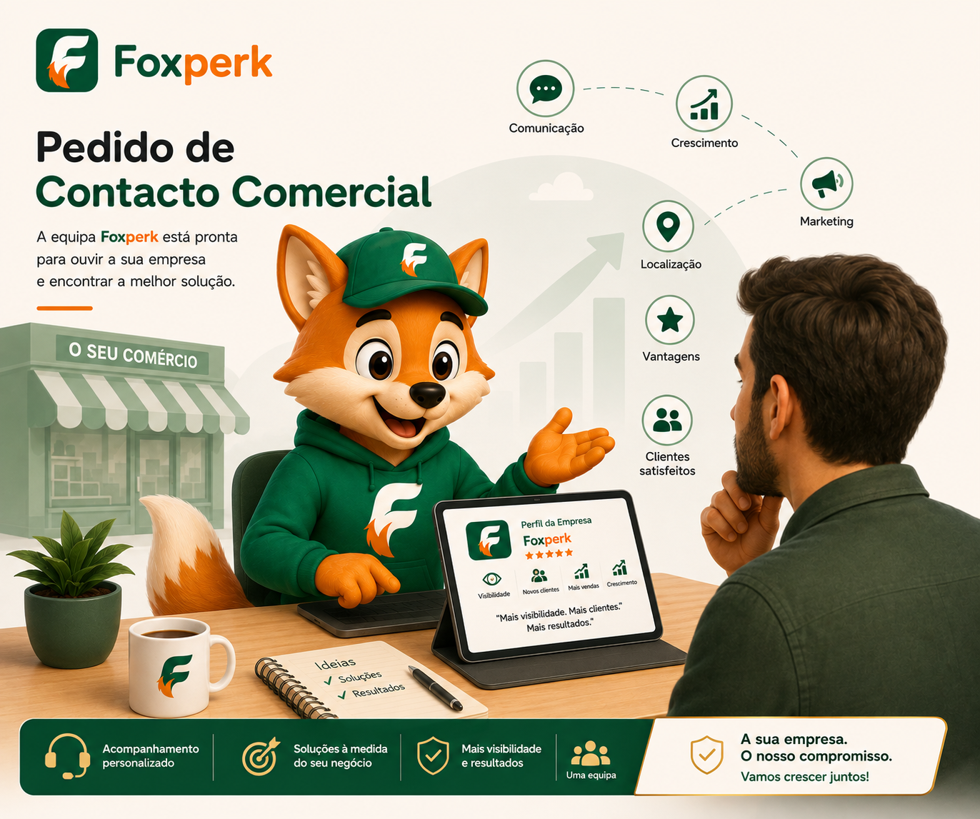 Foxperk - Pedido de Contacto Comercial