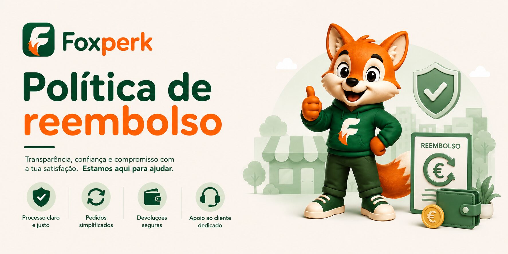 Foxperk - Politica de reembolsoPolitica de reembolso